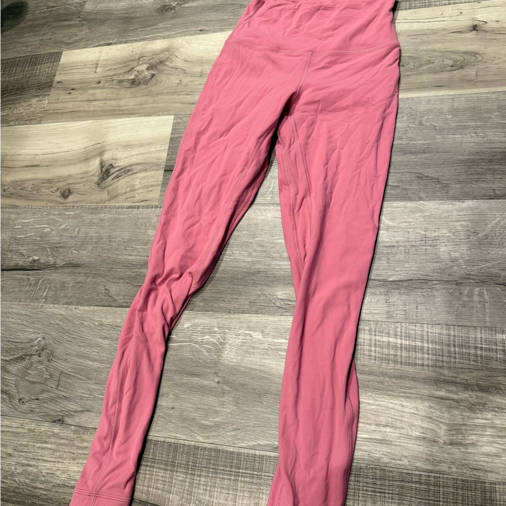 lululemon align bright pink leggings